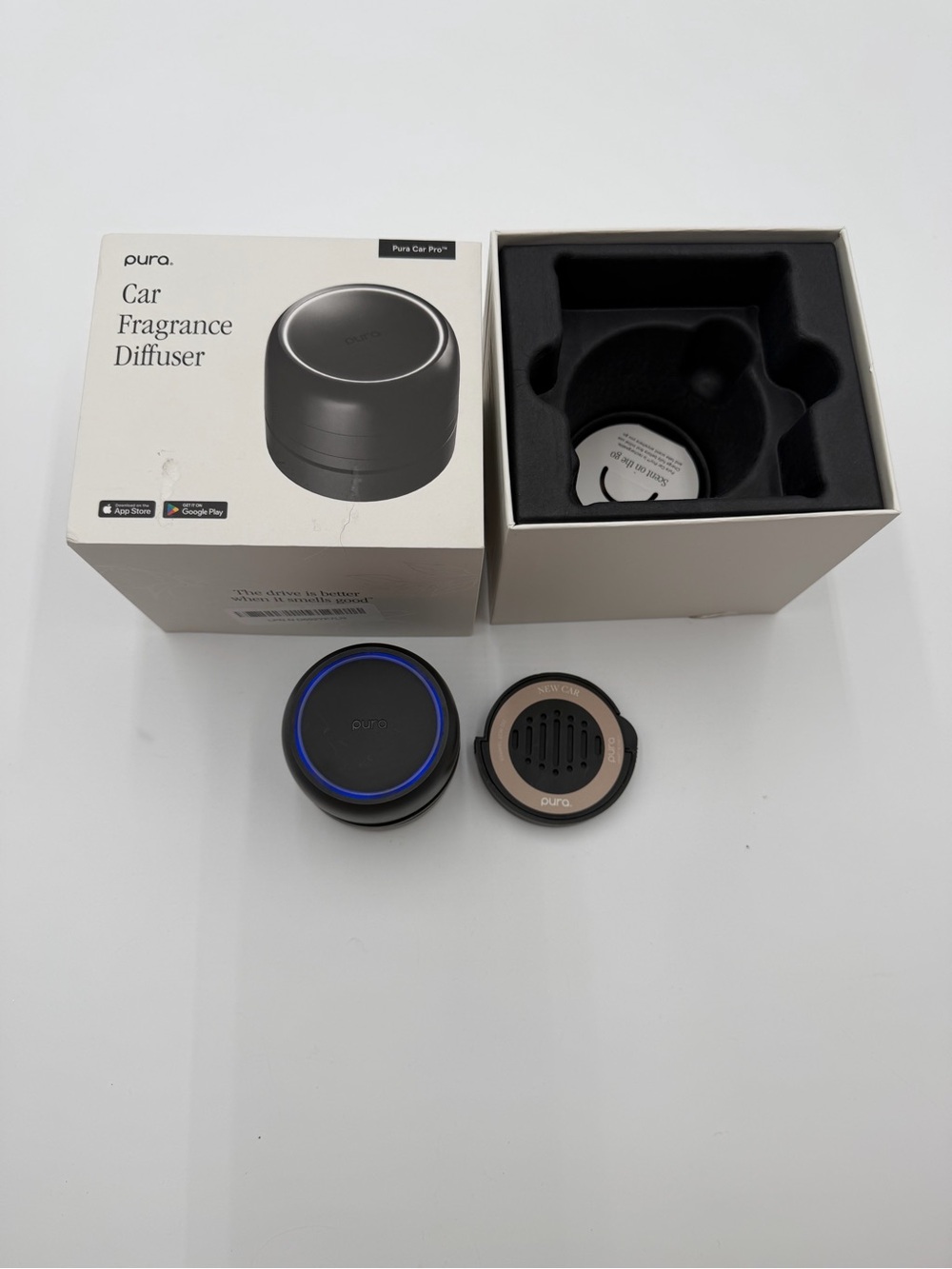 Pura Car Pro smart fragrance diffuser w/ New Car Scent Pod